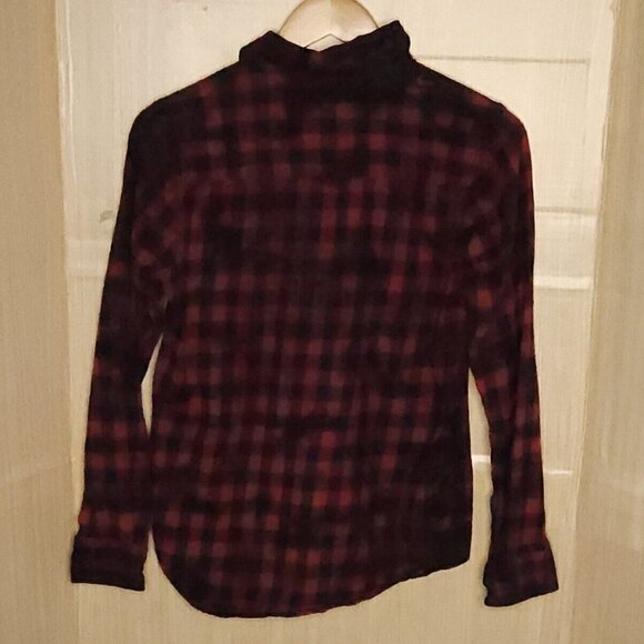 Arizona Black Red Buffalo Check Flannel 14-16 - Picture 2 of 4